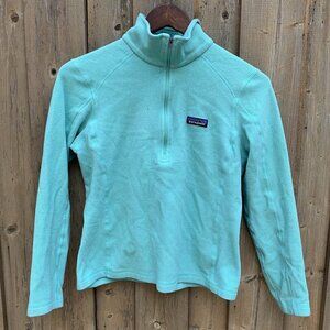 Vintage Patagonia Half Zip Fleece Sweater Small Blue
